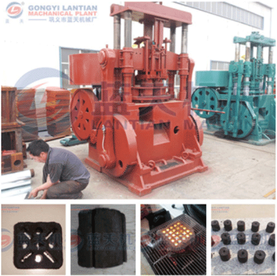 bbq charcoal briquette machine