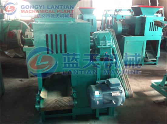 Olive charcoal briquetting machine