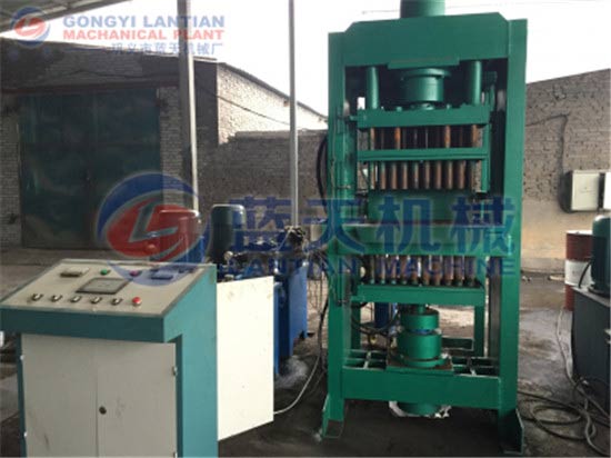 Hydraulic BBQ charcoal making machine