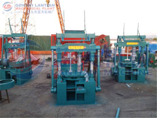Honeycomb briquette machine