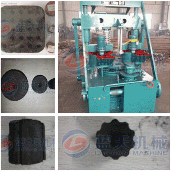 Coal forming briquette machine