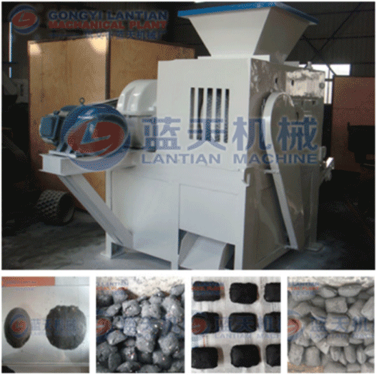 Coke powder briquette machine