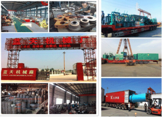 Coke powder briquette machine