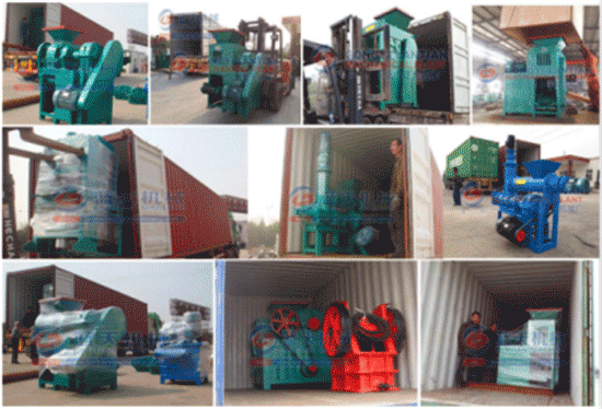 Lignite coal ball press machine