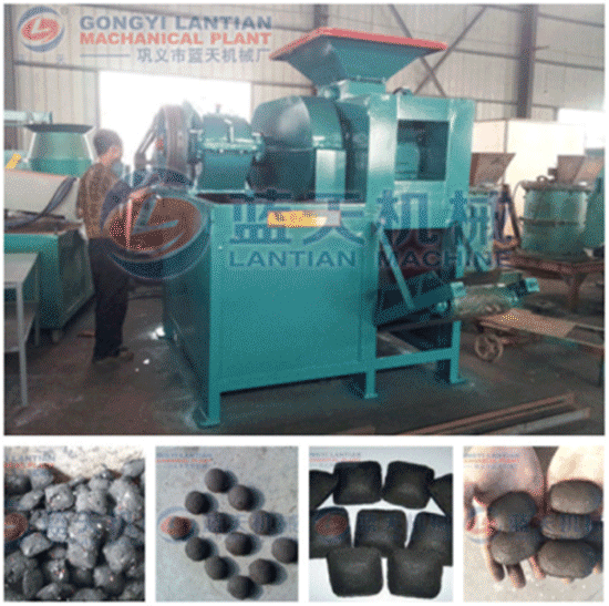 Lignite coal ball press machine