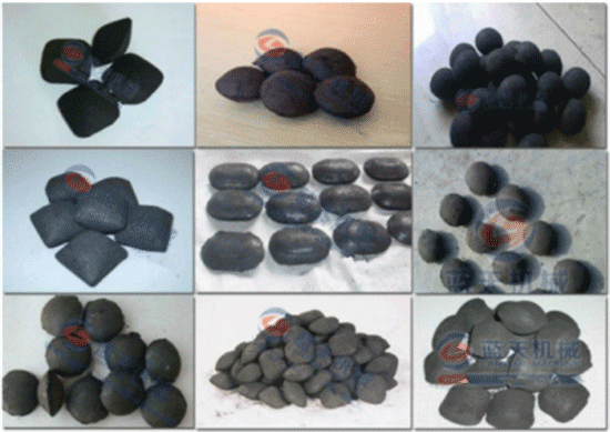 Coconut charcoal briquette machine