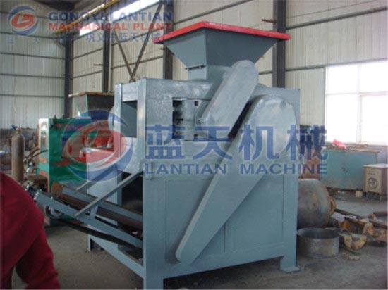 Coal slurry briquette machine