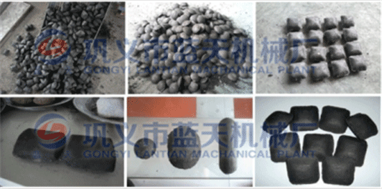 Coal slurry briquette machine