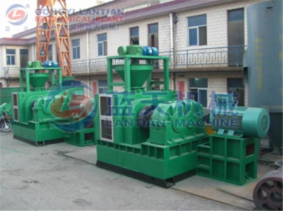 Desulfurization gypsum ball press machine