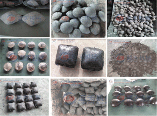 Mineral powder briquette making machine