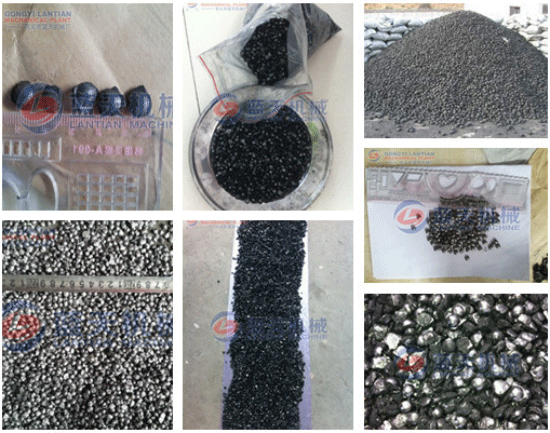 Charcoal pellet machine