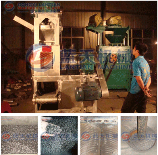 Dry powder pellet machine