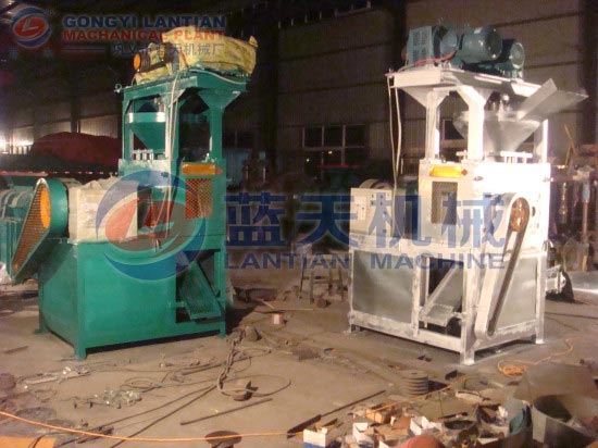 Dry powder pellet machine