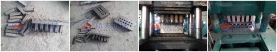 Shisha charcoal tablet making machine