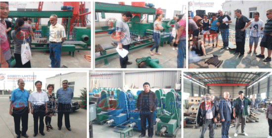 Sawdust extruder machine