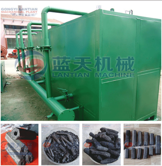 Wood charcoal carbonization furnace