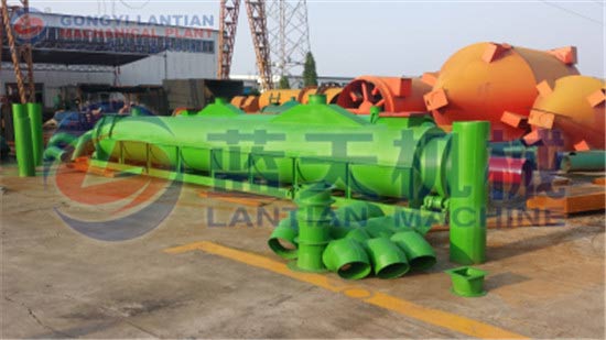 Pomace rotary dryer