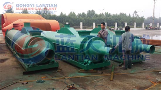 Chicken manure dryer machine