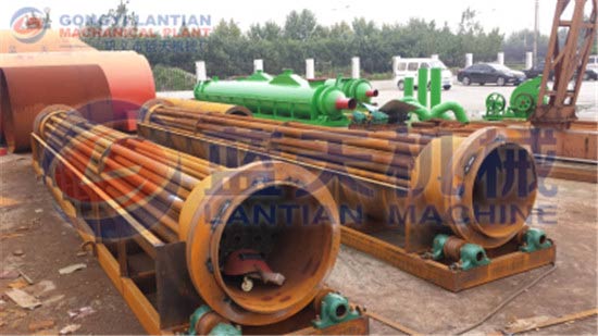 Quartz sand rotary dryer