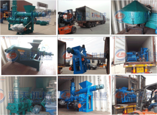 Coconut shell charcoal rod extruder machine