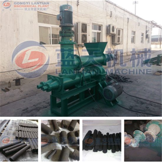 High pressure coal rods machine