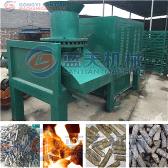 Straw coal machine