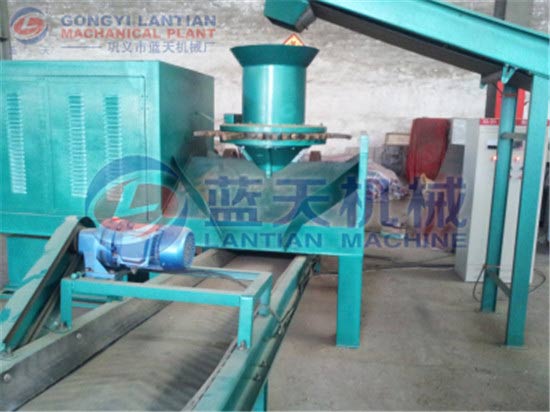 Straw coal machine