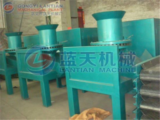 Edible fungi bag briquette machine