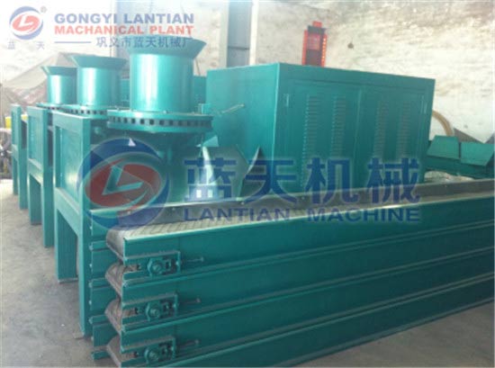 Cotton stalks briquette machine