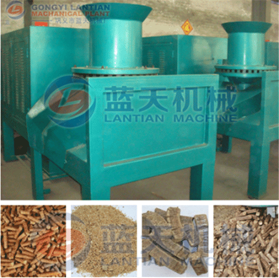 Sawdust briquette machine