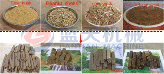 Biomass straw coal briquette machine