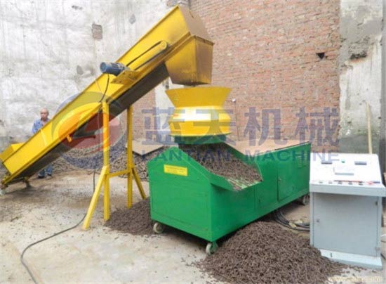 Alfalfa coal briquette machine