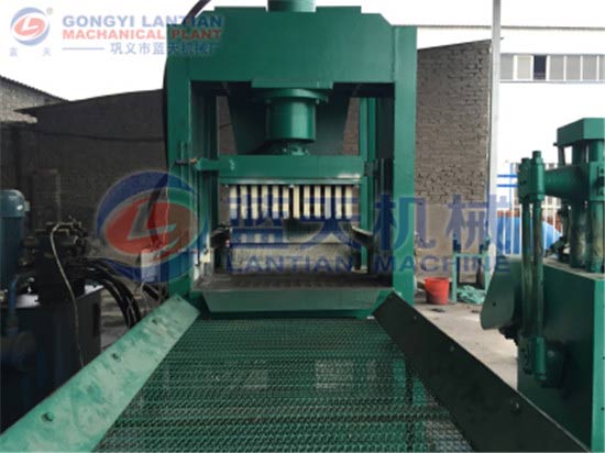 Hydraulic coconut shell charcoal press machine