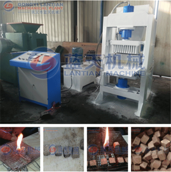 Hydraulic sawdust making machine