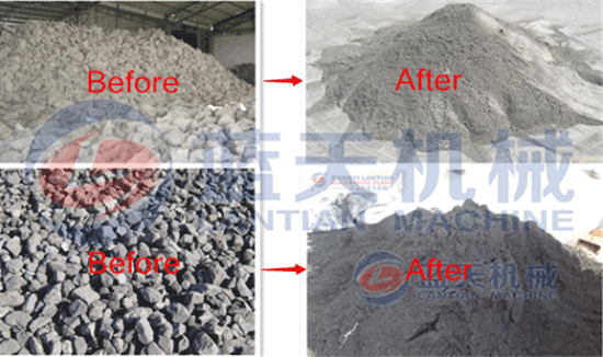 Hammer mill crusher machine