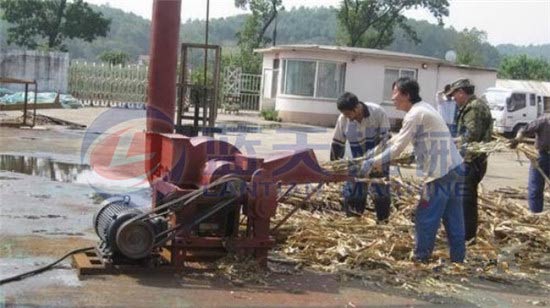 Straw cutter machine