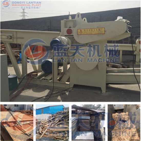 Wood template crusher