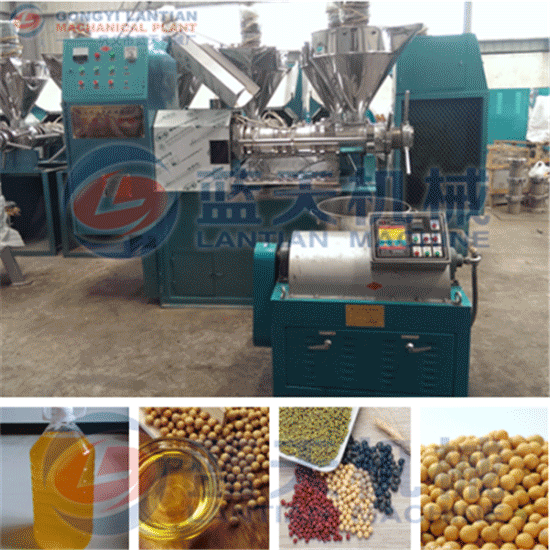 Soybean oil press machine