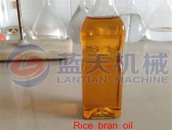 Rice bran oil press machine