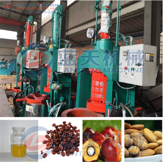 Hydraulic oil press