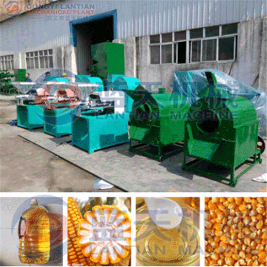 Corn oil press machine