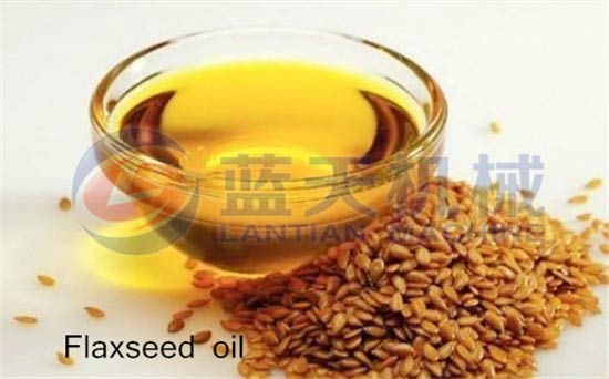 Flaxseed screw oil press