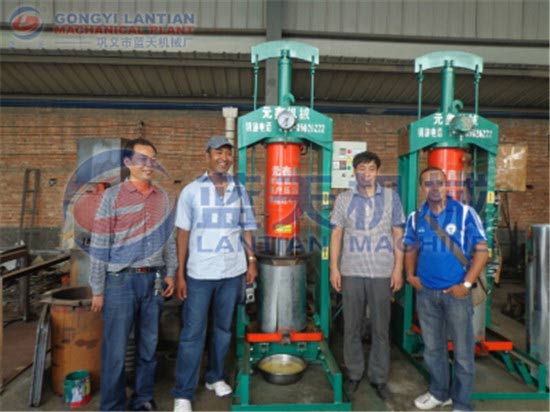 Shea butter oil press machine