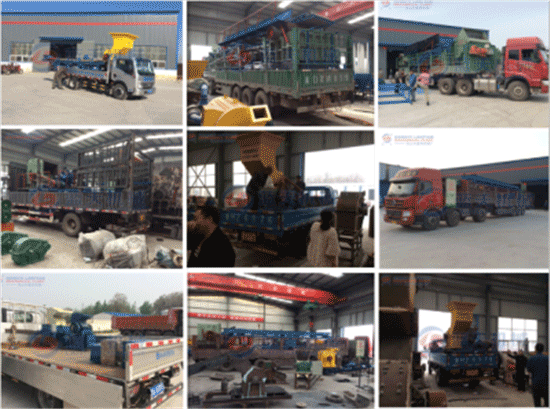 Waste iron scrap crusher