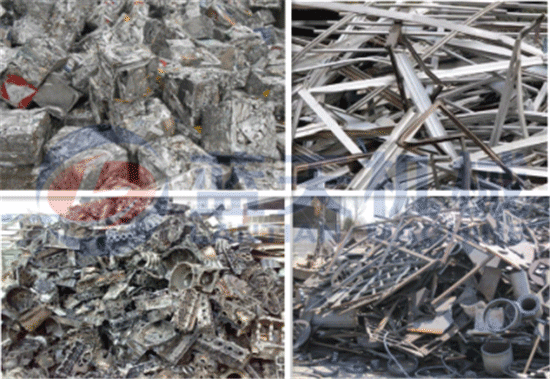 Scrap aluminum crusher