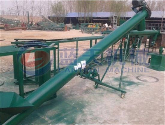 Horizontal screw conveyor system