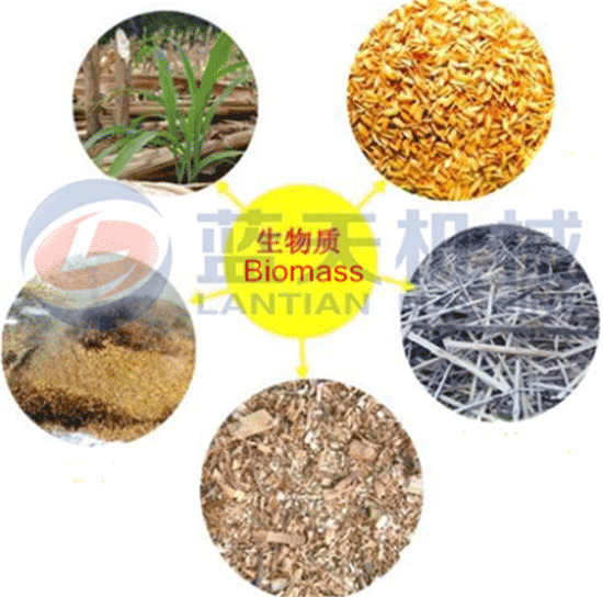 Biomass dryer machine